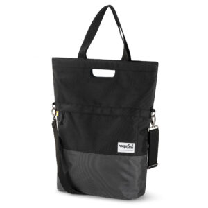 URBAN PROOF Recycelte Fahrradtasche Shopper 20L - Schwarz
