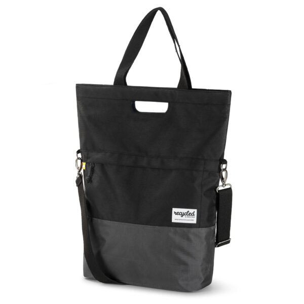 URBAN PROOF Gerecyclede Fietstas Shopper 20L - Zwart