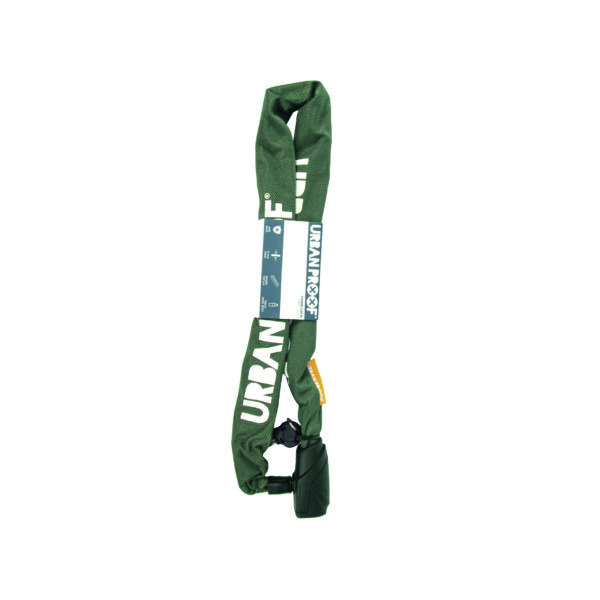 URBAN PROOF Chain lock 8mm x 100cm - Urban Green - Image 2