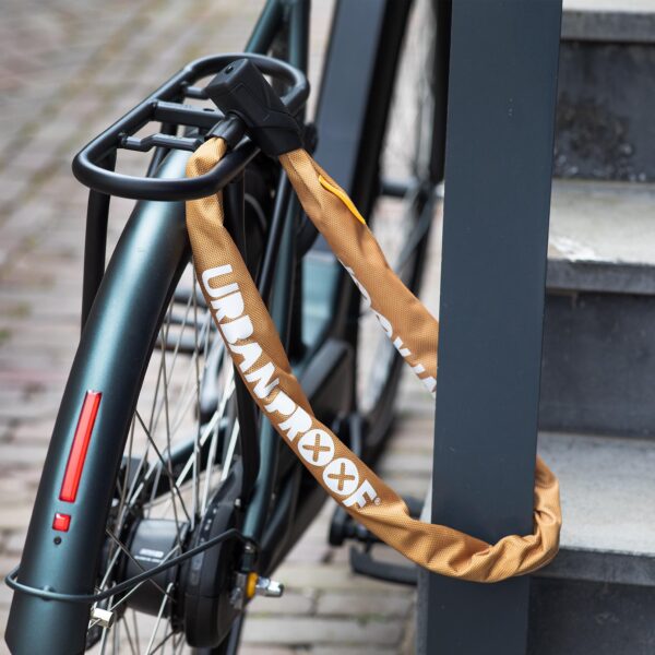 URBAN PROOF Chain lock 8mm x 100cm - Urban Green - Image 4