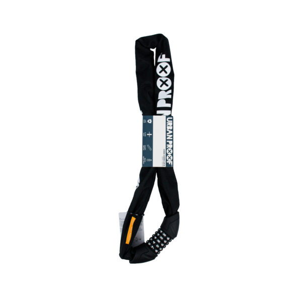 URBAN PROOF Code Chain Lock 8mm x 100cm - Black - Image 2
