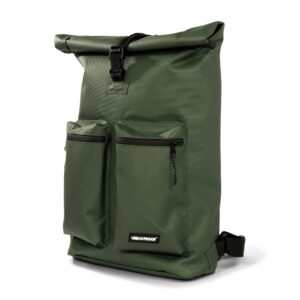 URBAN PROOF Rolltop-Radtasche - Grün