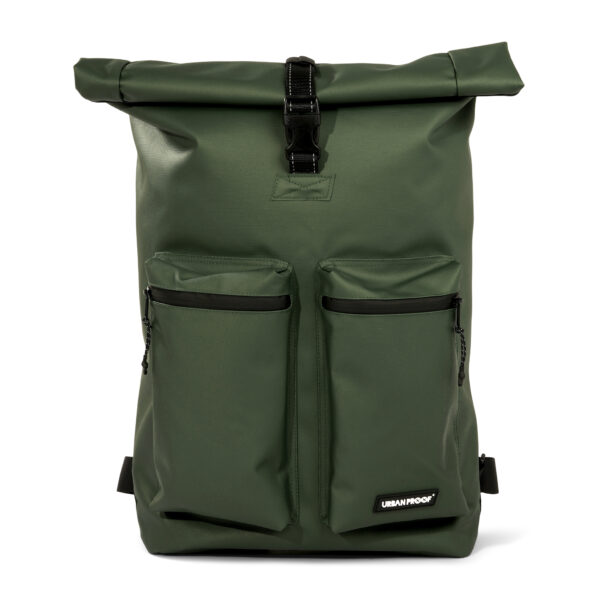 URBAN PROOF Rolltop-Radtasche - Grün – Bild 2