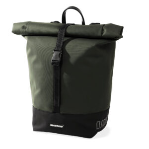 URBAN PROOF Einzelne Rolltop-Fahrradtasche - Grün