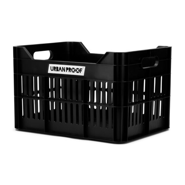 URBAN PROOF Recycled Bike Crate 30L CLICK - Black