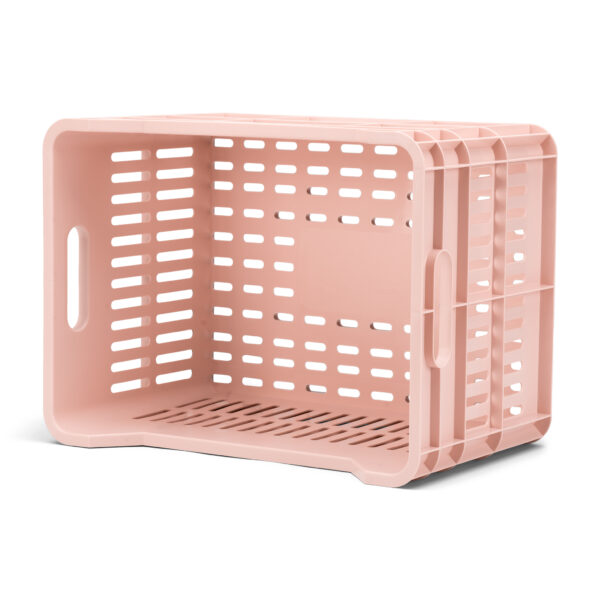 URBAN PROOF Recycled Bike Crate 30L CLICK - Hot pink - Image 5