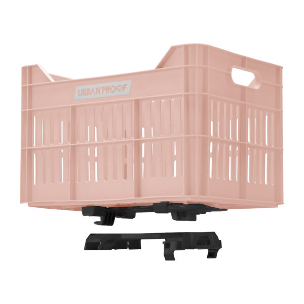 URBAN PROOF Recycled Bike Crate 30L CLICK - Hot pink - Image 8