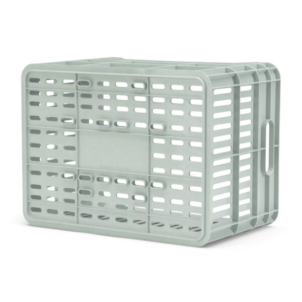 URBAN PROOF Recycled Bike Crate 30L CLICK - Misty mint green - Image 6