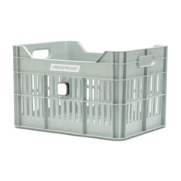 URBAN PROOF Recycled Bike Crate 30L CLICK - Misty mint green - Image 7