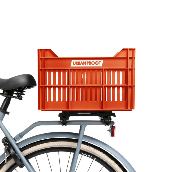 URBAN PROOF Caisse à vélo recyclée 30L CLICK - Orange – Image 11