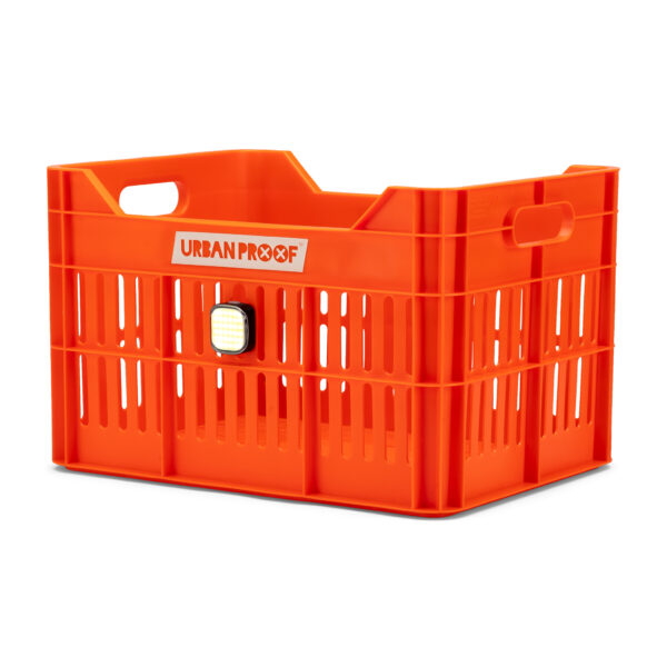 URBAN PROOF Caisse à vélo recyclée 30L CLICK - Orange – Image 7