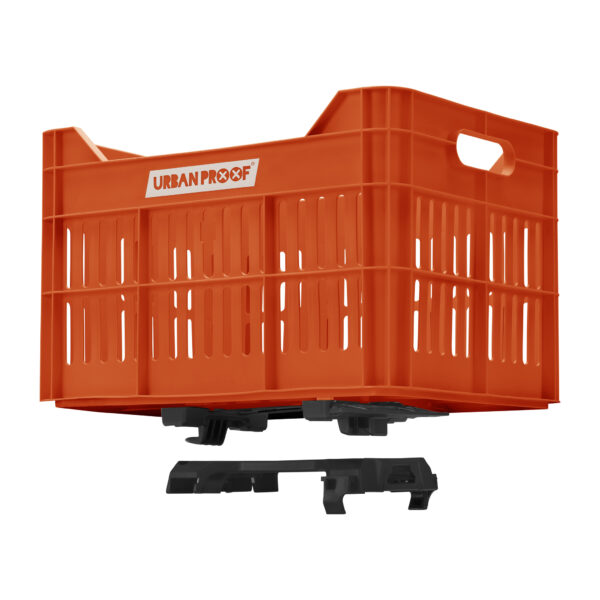 URBAN PROOF Caisse à vélo recyclée 30L CLICK - Orange – Image 8