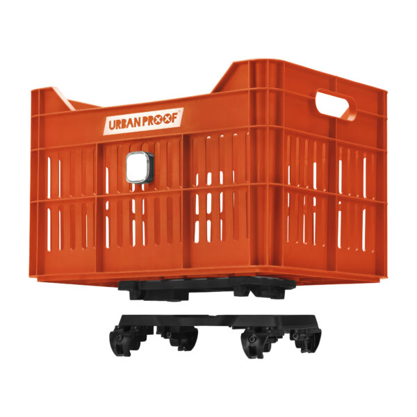 URBAN PROOF Caisse à vélo recyclée 30L CLICK - Orange – Image 9