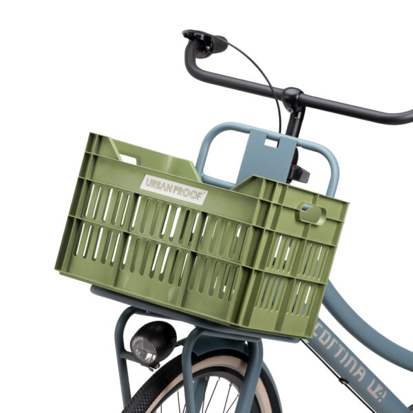 URBAN PROOF Recycelte Fahrradkiste 30L CLICK - Olivgrün – Bild 10
