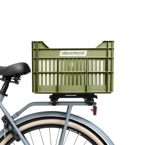 URBAN PROOF Recycelte Fahrradkiste 30L CLICK - Olivgrün – Bild 11