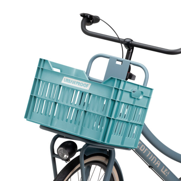 URBAN PROOF Recycled Bike Crate 30L CLICK - Sky Blue - Image 10