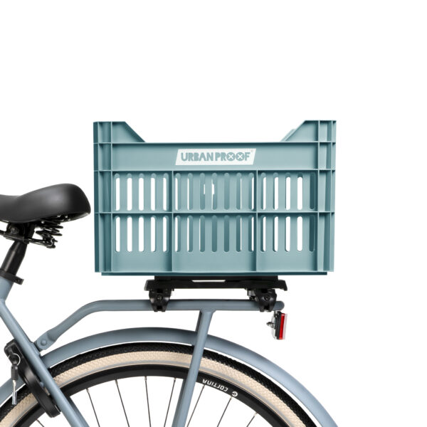 URBAN PROOF Recycled Bike Crate 30L CLICK - Sky Blue - Image 11