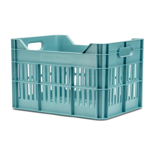 URBAN PROOF Recycled Bike Crate 30L CLICK - Sky Blue - Image 2