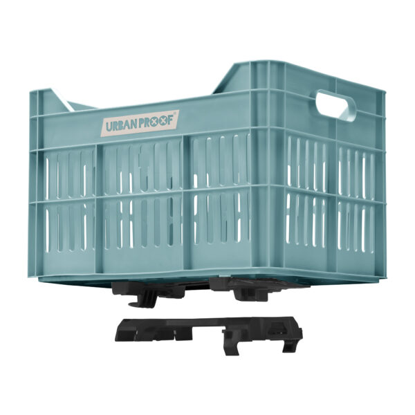 URBAN PROOF Recycled Bike Crate 30L CLICK - Sky Blue - Image 8