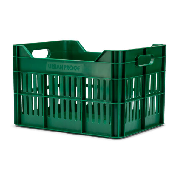 URBAN PROOF Recycled Bike Crate 30L CLICK - Retro Green - Image 2