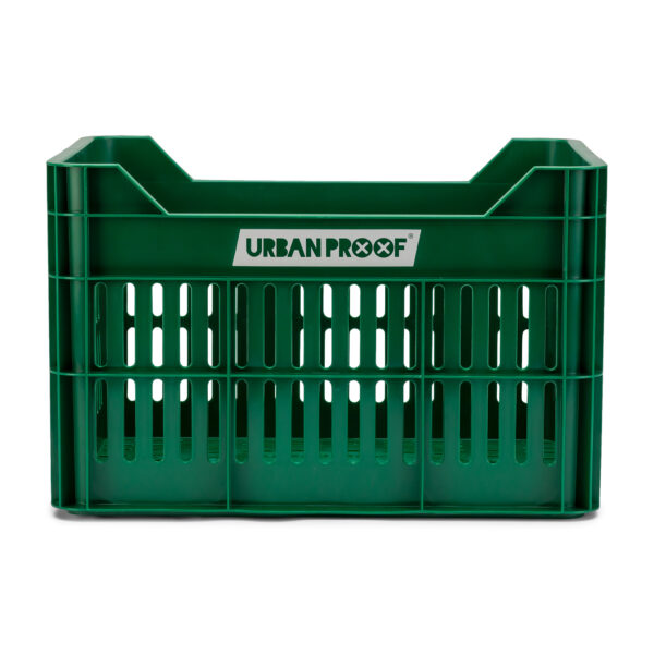 URBAN PROOF Recycled Bike Crate 30L CLICK - Retro Green - Image 3