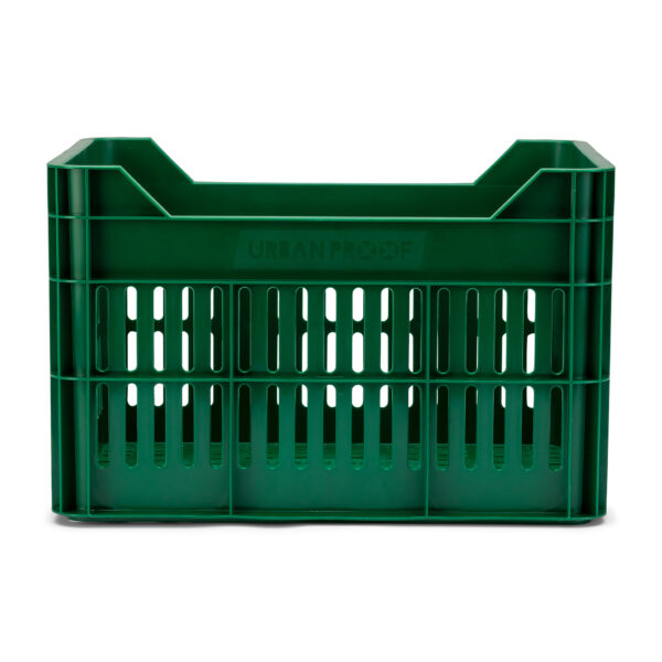 URBAN PROOF Recycled Bike Crate 30L CLICK - Retro Green - Image 4