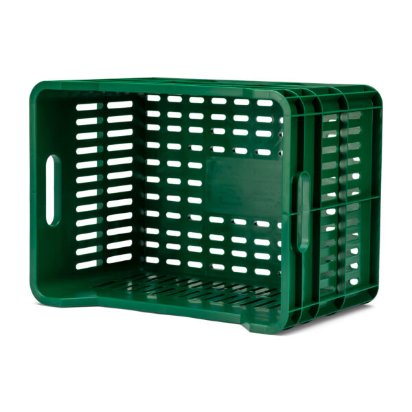 URBAN PROOF Recycled Bike Crate 30L CLICK - Retro Green - Image 5