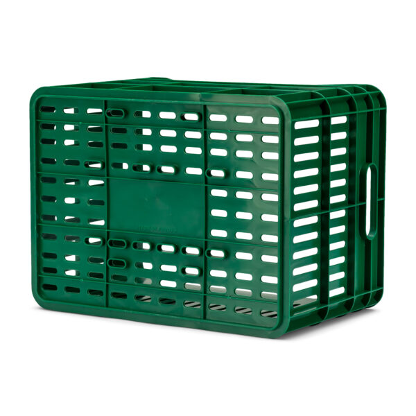 URBAN PROOF Recycled Bike Crate 30L CLICK - Retro Green - Image 6