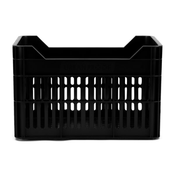 URBAN PROOF Recycled Bicycle Crate 15L JUNIOR - Black - Image 4