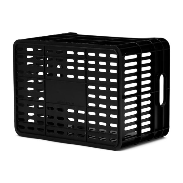 URBAN PROOF Recycled Bicycle Crate 15L JUNIOR - Black - Image 6