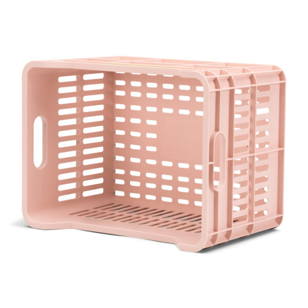 URBAN PROOF Recycled Bicycle Crate 15L JUNIOR - Hot pink - Image 5