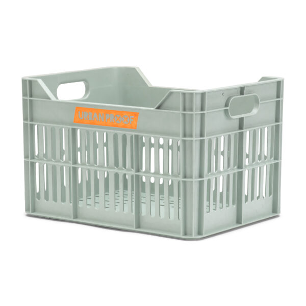URBAN PROOF Recycled Bicycle Crate 15L JUNIOR - Misty mint green