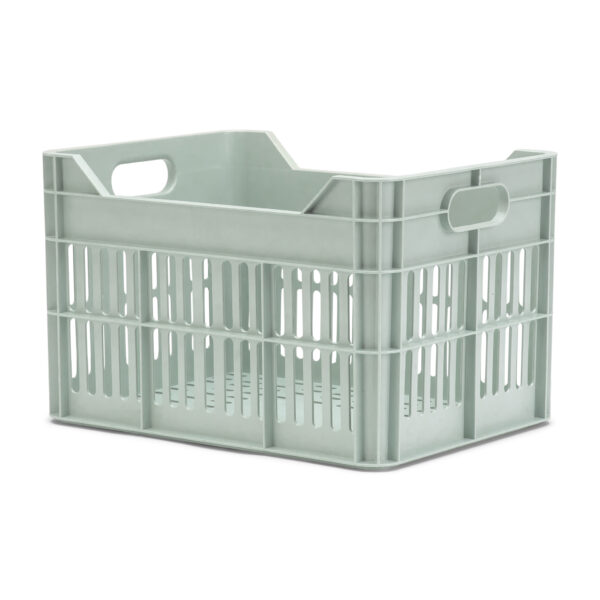 URBAN PROOF Recycled Bicycle Crate 15L JUNIOR - Misty mint green - Image 2