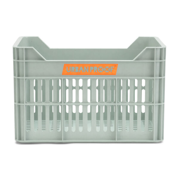 URBAN PROOF Recycled Bicycle Crate 15L JUNIOR - Misty mint green - Image 3